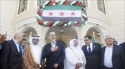 Εγκαίνια της πρώτης πρεσβείας της συριακής αντιπολίτευσης στο Κατάρ