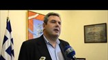 Ανεξάρτητοι Ελληνες: Δήλωση Π. Καμμένου μετά τη συνάντηση με τον ΥΠΟΙΚ