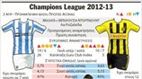 Champions League 2012-13: Μάλαγα - Μπορούσια Ντόρτμουντ / Ρεάλ Μαδρίτης - Γαλατασαράι