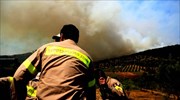 Ενίσχυση δυνάμεων στην πυρκαγιά στα Κάτω Τρίκαλα Κορινθίας