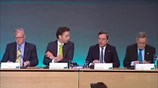 Eurogroup: Συνέντευξη Ντάισελμπλουμ - Ρεν - Ντράγκι - Ρέγκλινγκ