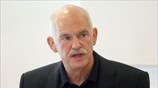 Γ. Παπανδρέου: «Ο Ομπάμα κι εγώ αναλάβαμε οικονομίες - κουρέλια»