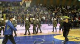 Α1 Μπάσκετ: Επεισόδια στον αγώνα Περιστέρι - Αρης