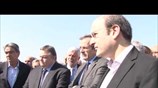 Α. Σαμαράς και Ευ. Βενιζέλος στα εργοτάξια της Ολυμπίας Οδού
