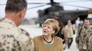 Αιφνιδιαστική επίσκεψη Μέρκελ στο Αφγανιστάν
