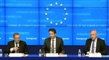 Eurogroup: Συνέντευξη Ντάισελμπλουμ - Ρεν - Ρέγκλινγκ