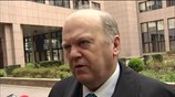 Ο M. Νούναν στη σύνοδο του ECOFIN