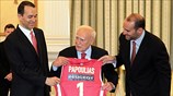 Στο Προεδρικό Μέγαρο οι πρωταθλητές Ευρώπης