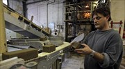 Μειώθηκαν κατά 12,7% οι νέες παραγγελίες στη βιομηχανία