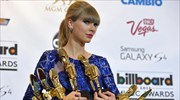 Η Taylor Swift,  μεγάλη νικήτρια στα βραβεία Billboard