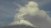 Μεξικό: Εξακολουθεί να τρομάζει το ηφαίστειο Ποποκατεπετλ