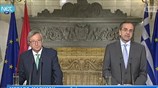Δηλώσεις Α. Σαμαρά - Ζ.Κ. Γιούνκερ