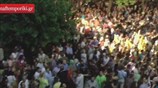 Αυξάνονται οι συγκεντρωμένοι στο ραδιομέγαρο της Αγίας Παρασκευής
