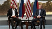 Ο Πούτιν διαφωνεί με τον Ομπάμα για τη Συρία