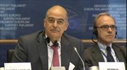 Αλληλεγγύη στο θέμα της παράνομης μετανάστευσης ζητεί από την Ε.Ε. ο Ν. Δένδιας