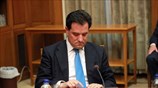 Πρώτη συνεδρίαση του υπουργικού συμβουλίου
