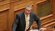 Ανεξάρτητοι Έλληνες: Σκόπιμη παραποίηση των δηλώσεών του καταγγέλλει ο Β. Καπερνάρος