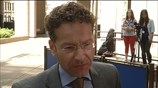 Ο Γ. Ντάισελμπλουμ στο Eurogroup