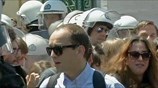 Αθήνα: Επεισόδια και χημικά στα Προπύλαια