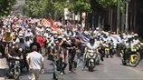 Αθήνα: Πορεία διαμαρτυρίας με περιπολικά της Δημοτικής Αστυνομίας