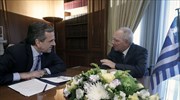Συνάντηση του πρωθυπουργού Α, Σαμαρά με τον γερμανό υπουργό Οικονομικών Βόλφγκανγκ Σόιμπλε