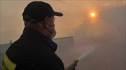 Σάμος: Μαίνεται η πυρκαγιά στη Ζωοδόχο Πηγή