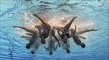Συγχρονισμένη κολύμβηση στη Βαρκελώνη