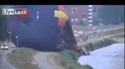 Αερόστατο γεμάτο επιβάτες έπεσε σε ολλανδική λίμνη