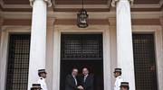 Στις 12.00 η συνάντηση Σαμαρά - Λέτα
