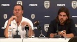 ΠΑΟΚ - Μέταλιστ 0-2: Δηλώσεις Μ. Μάρκεβιτς - Χ. Στέφενς