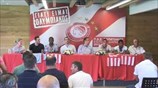Ολυμπιακός: Παρουσίαση Κάμπελ,Ρομπέρτο,Μετζανί & Ολαϊτάν