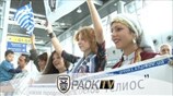 ΠΑΟΚ: Υποδοχή στο Χάρκοβο