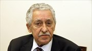 Φ. Κουβέλης: Η χώρα δεν χρειάζεται εκλογές, αλλά δεν μπορώ να τις αποκλείσω