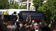 Επίθεση με πέτρες σε λεωφορείο στο Περιστέρι