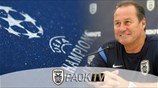 ΠΑΟΚ: Συνέντευξη Τύπου Χ. Στέφενς - Α. Τζιόλη