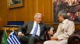 Βίντεο από  συνάντηση του ΥΕΘΑ με τον Πρίγκιπα της Σαουδικής Αραβίας