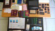 Εργαστήριο πλαστών ταξιδιωτικών εγγράφων στα Λιόσια