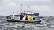 Επεισοδιακή διαμαρτυρία της Greenpeace στην Αρκτική
