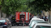 Επιχείρηση απεγκλωβισμού μετά από πυρκαγιά σε διαμέρισμα στο Περιστέρι