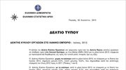 ΕΛΣΤΑΤ: Δείκτης Κύκλου Εργασιών στο Λιανικό Εμπόριο (Ιούνιος 2013)