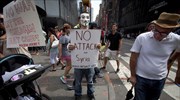 Διαδηλώσεις στη Ν. Υόρκη