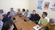 Συνάντηση Αλ. Τσίπρα με εργαζόμενους της ΕΛΒΟ