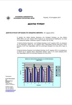 ΕΛΣΤΑΤ: Δείκτες Κύκλου Εργασιών στους τομείς του Χονδρικού Εμπορίου (B