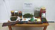 Σύλληψη για ναρκωτικά και παράνομη οπλοκατοχή στην Πέλλα