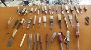 Αυτοσχέδια μαχαίρια στις φυλακές Δομοκού