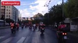 Μοτοπορεία της ΟΛΜΕ στο κέντρο της Αθήνας