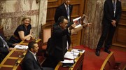 Βουλή: Για «ανθέλληνες» και «τουρκοπροσκυνημένους μνημονιακούς» μίλησε ο Χρ. Παππάς