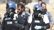 «Στοιχεία για χρήση χημικών από αντάρτες» έδωσε η Συρία στη Ρωσία