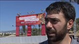 O γραμματέας της ΚΝΕ Θ. Χιώνης μιλά για το 39ο Φεστιβάλ