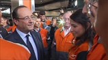 Γαλλία: Νέες δεσμεύσεις Ολάντ για την Arcelor Mittal